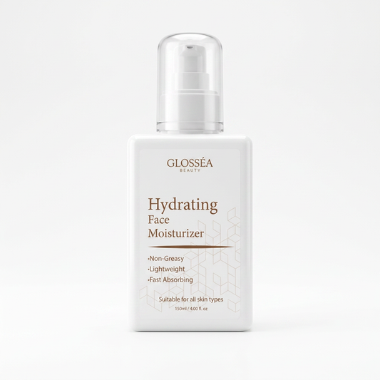 Glosséa Beauty Hydrapure Lightweight Face Moisturizer 
for All Skin Types – 150ml